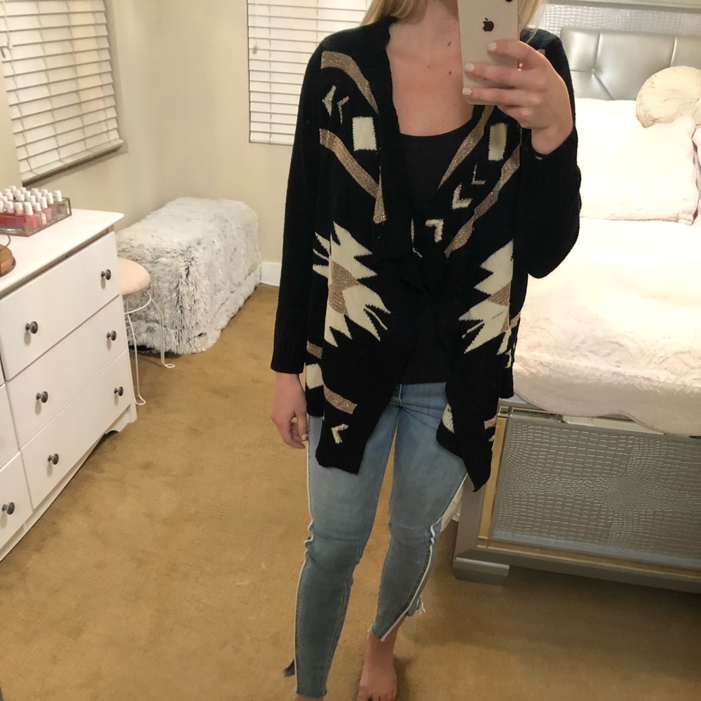 Knit pattern cardigan | Tobi